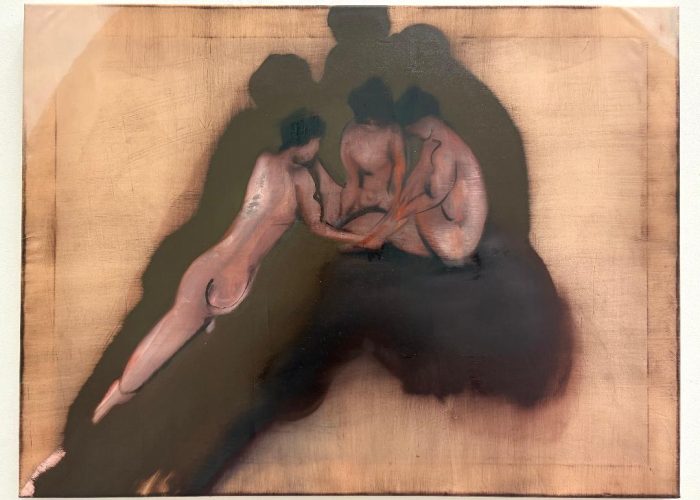 Garden Sequence(Cave), oil on canvas, 50x70, 2025